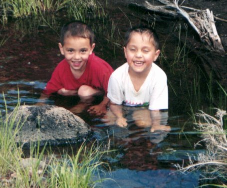 Andrew & Aaron at Dog Lake